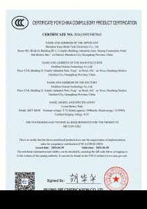 China Compulsory Certification of Li-ion Battery Pack