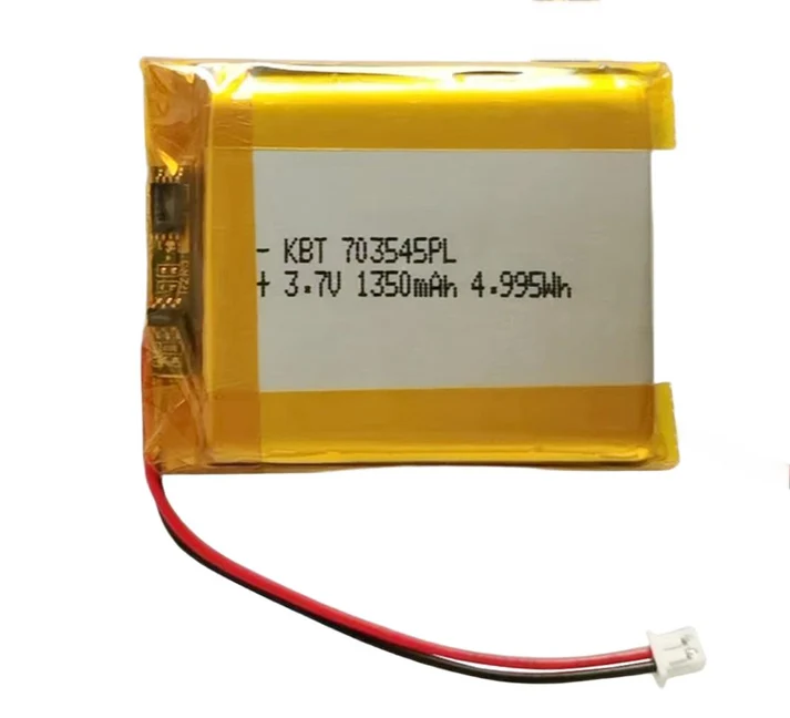 3.7V 1350mAh Protected Li-Polymer Battery Pack ...