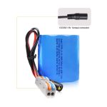 11.1V 10000mAh 21700 Li-ion Battery Pack with Bare Leads, 12V Charger and Cable Connector for RC Cars, Boats, Robotics, DIY and LED Light Kits