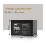 12.8V 20Ah Lithium-ion Battery Pack for Ride-On Vehicles and Fish Finders