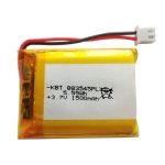 3.7V 1500mAh Protected Li-Polymer Battery Pack with 2.54 JST Connector