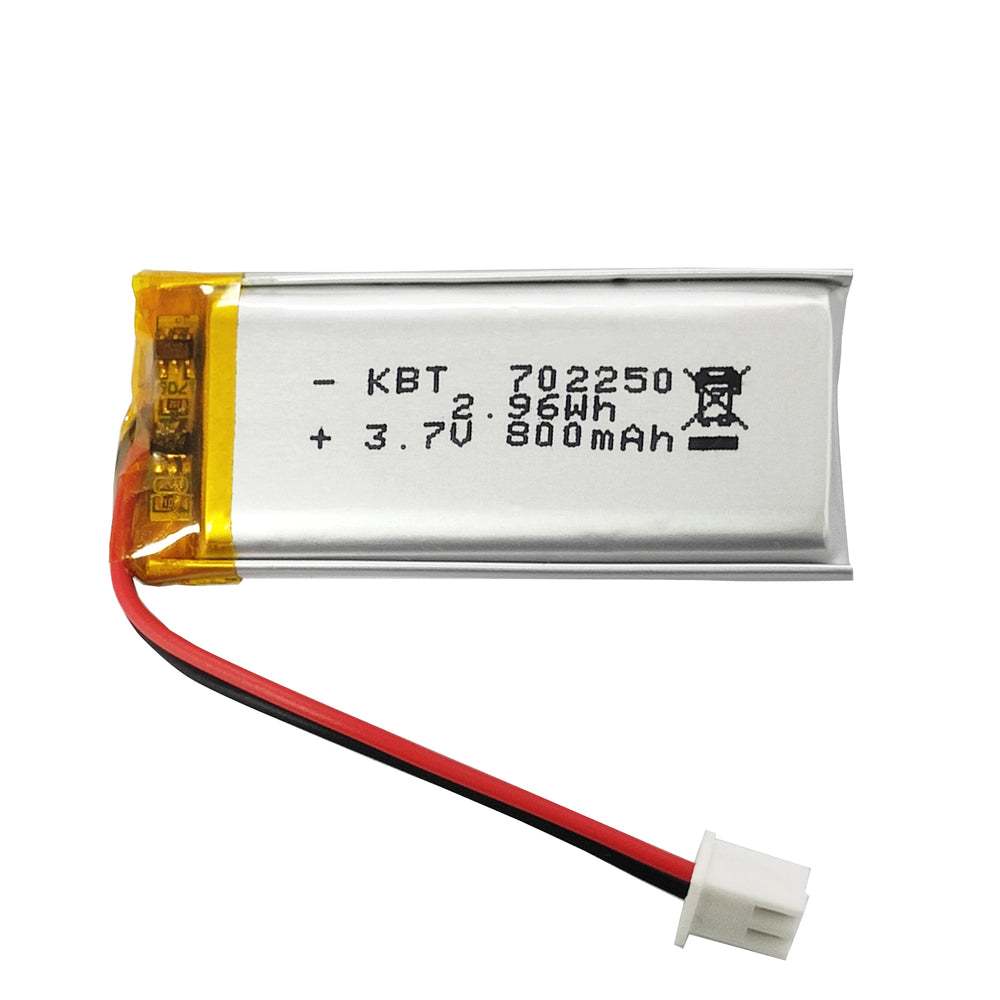 3.7V 800mAh Protected Li-Polymer Battery Pack w...