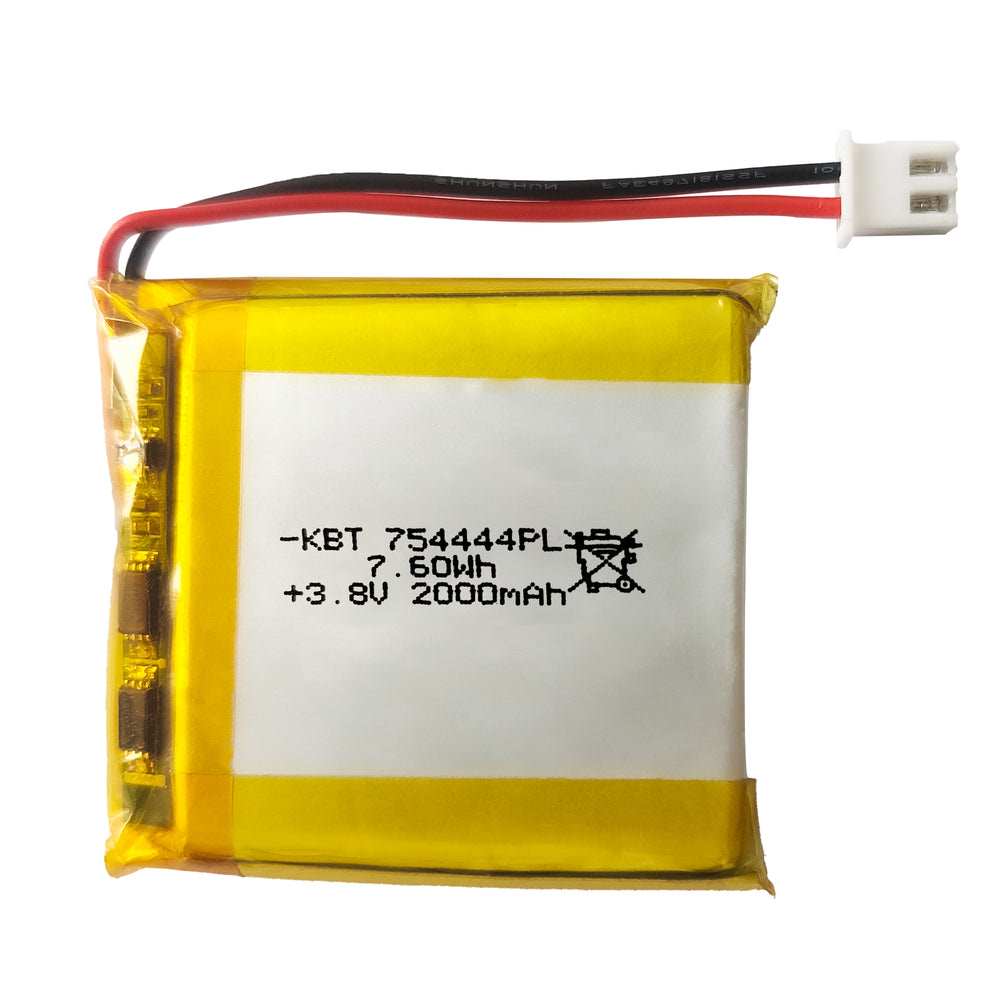 3.8V Protected Li-Polymer Battery Pack with 2.5...