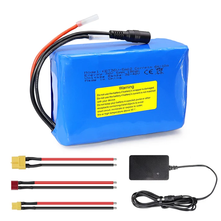 36V 2.6Ah~8Ah Li-ion Rechargeable Battery Packs...