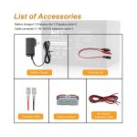25.6V 5Ah and 6Ah LiFePO4 Deep Cycle Battery Packs with 24V Charger for OEM/ODM Replacement Projects