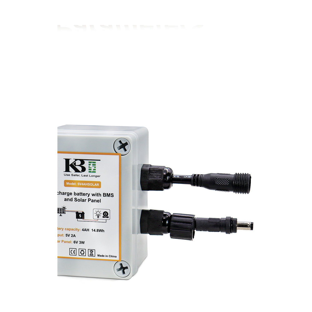 Outdoor Waterproof Lithium Battery Pack with DC5521 Connector