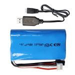 7.4V 800mAh-1500mAh 15C High Drain Discharge Lithium-ion Battery Packs for RC Cars
