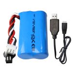 7.4V 800mAh-1500mAh 15C High Drain Discharge Lithium-ion Battery Packs for RC Cars