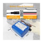 11.1V 2400mAh Li-ion Battery Pack with Bare Leads