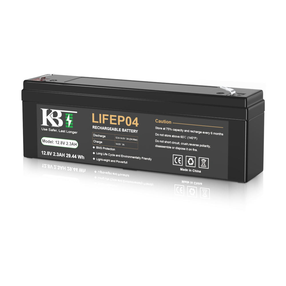 12.8V 2.3Ah-5Ah LiFePO4 Battery Packs for Lead-Acid Replacement