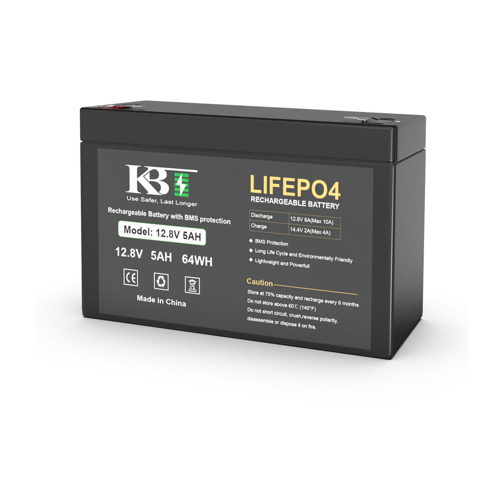 12.8V 2.3Ah-5Ah LiFePO4 Battery Packs for Lead-...