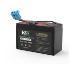 12.8V 5Ah LiFePO4 Battery Pack with Connector Options for Ride On Car Toys