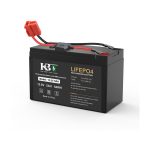 12.8V 5Ah LiFePO4 Battery Pack with Connector Options for Ride On Car Toys
