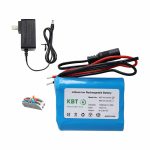 11.1V 1200mAh Li-ion Battery Pack with Bare Leads or DC5521 Connector for RC & Robot