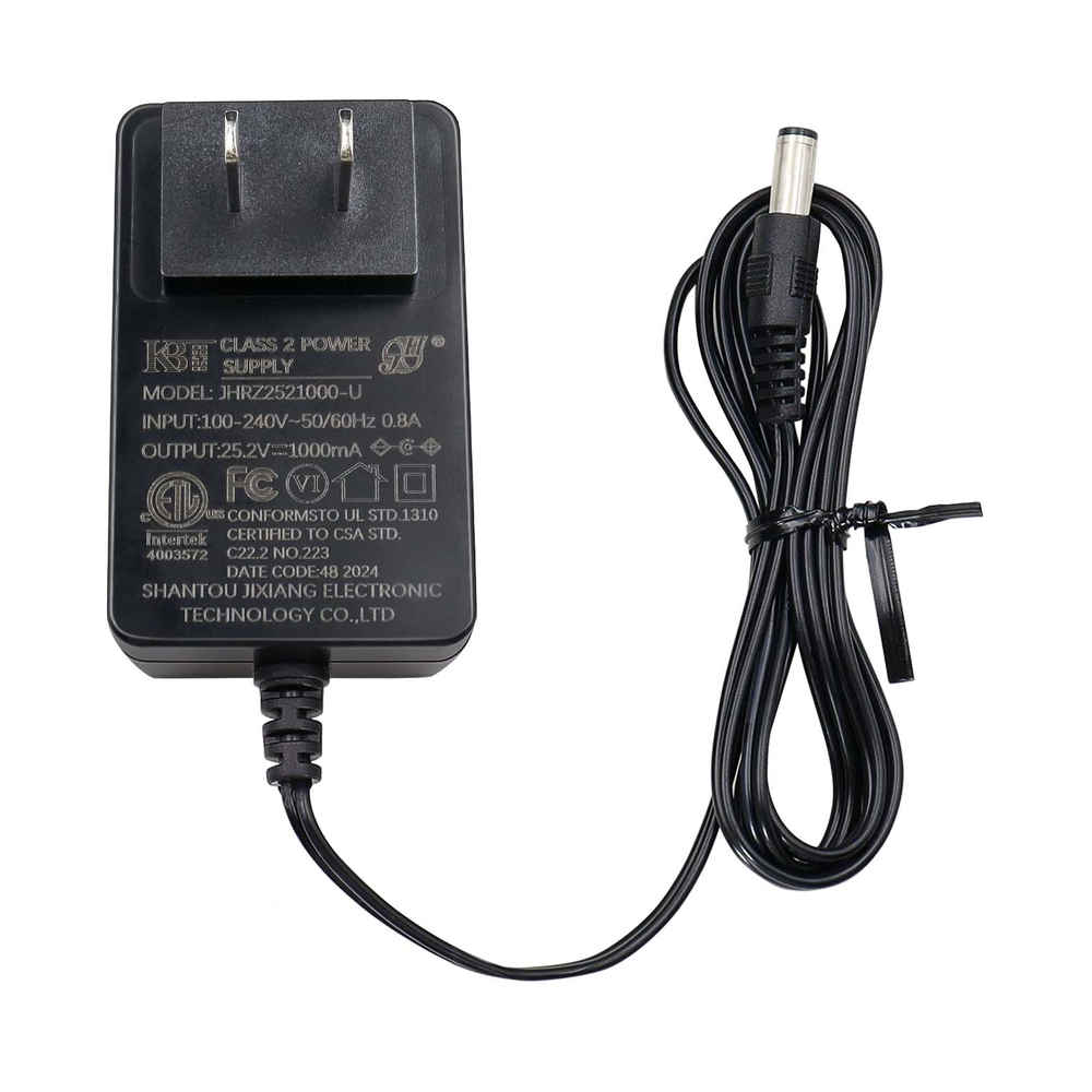 25.2V 1A Li-ion Battery Charger with DC5521 Connector