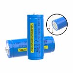 3.7V 4000mAh & 5000mAh Protected Li-ion 26650 Battery with Button Top