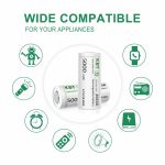 3.7V 3500-5000mAh Li-ion 26650 Battery Cells with Flat Top