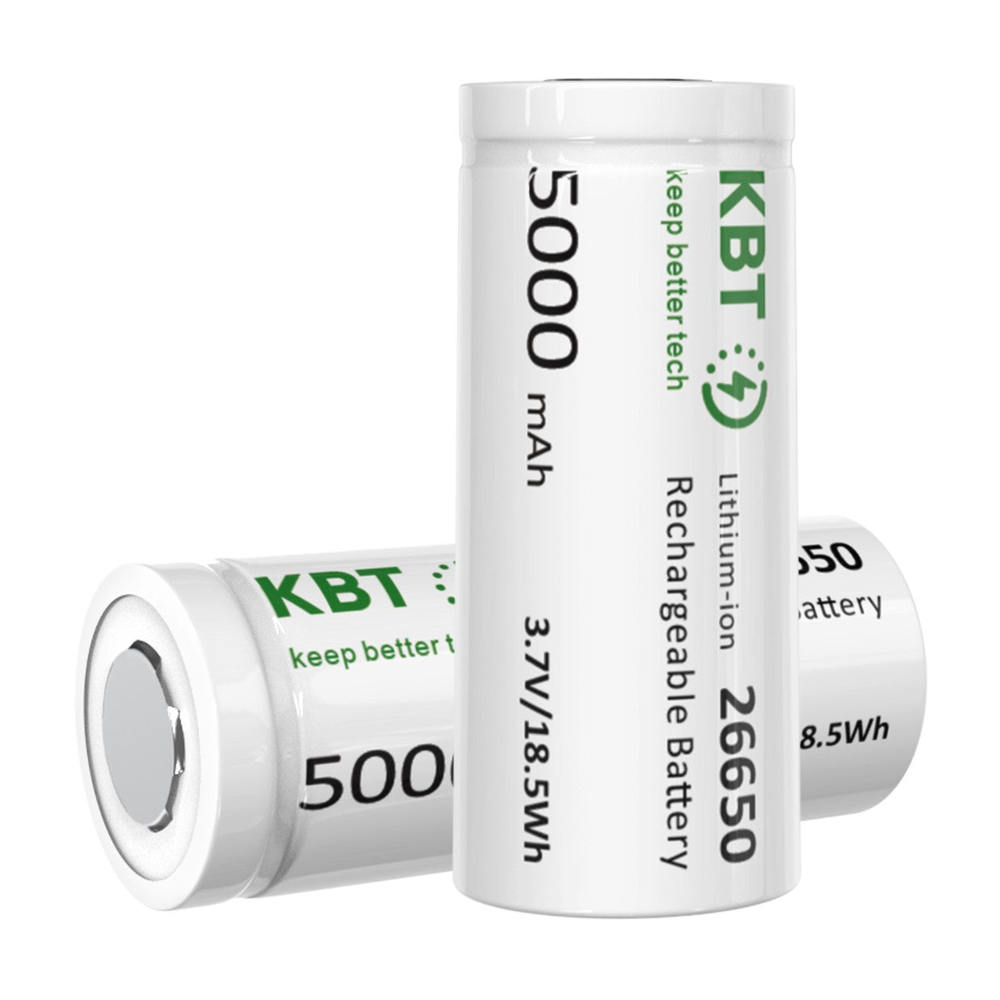 3.7V 3500-5000mAh Li-ion 26650 Battery Cells wi...