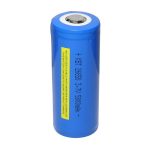 3.7V 4000mAh & 5000mAh Protected Li-ion 26650 Battery with Button Top