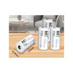 3.7V 750mAh Li-ion 16340（CR123A）Rechargeable Battery for Security Cameras
