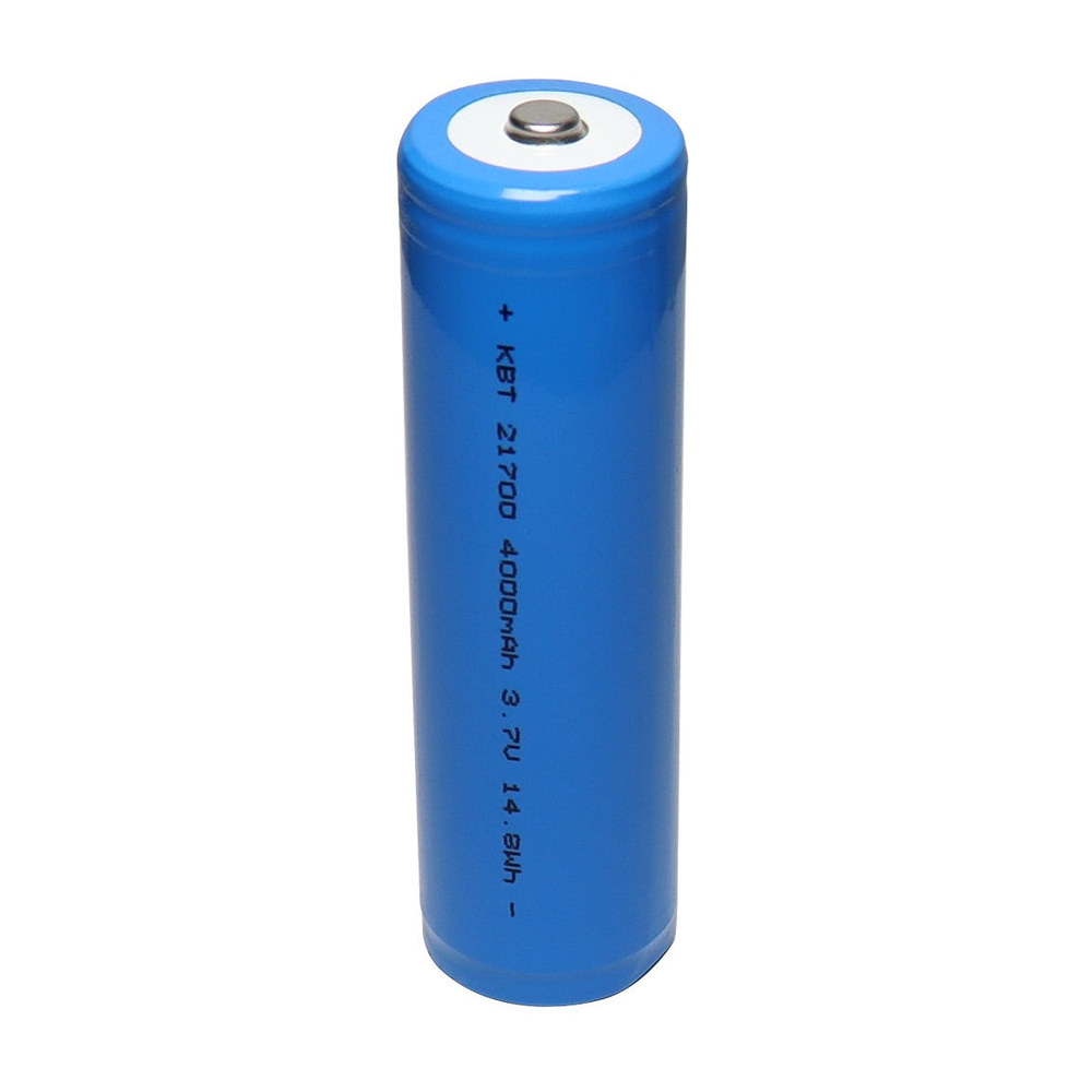 3.7V 4000mAh Li-ion 21700 Battery with Button T...