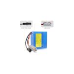 24V 2.6Ah Rechargeable Lithium Replacement Battery with Charger, Charging Cable, Cable Connector