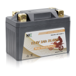 12.8V Lithium Motorcycle Starting Battery with High CCA and BMS