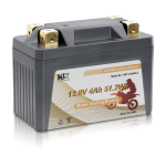12.8V Lithium Motorcycle Starting Battery with High CCA and BMS