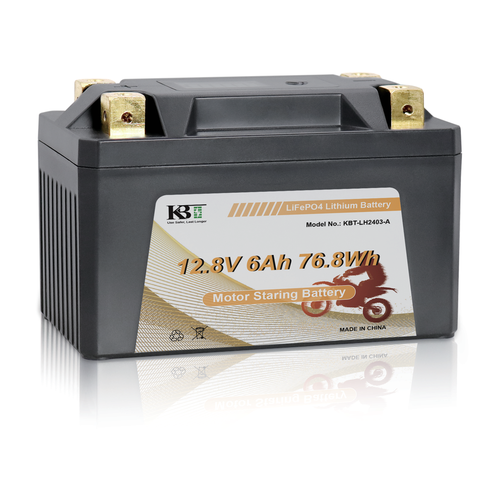 12.8V Lithium Motorcycle Starting Battery with ...