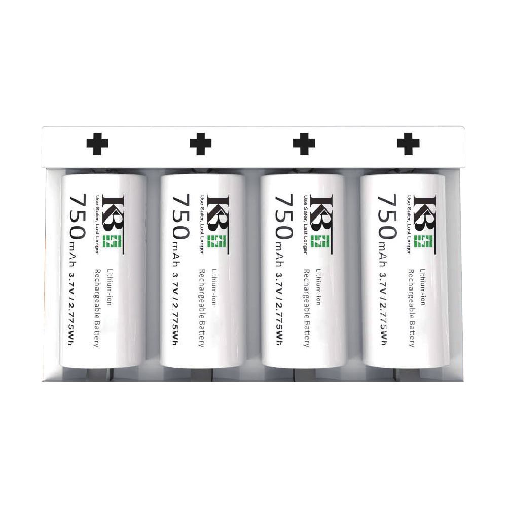 Four-Slot Chargers &16340 Battery