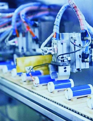 Battery production line