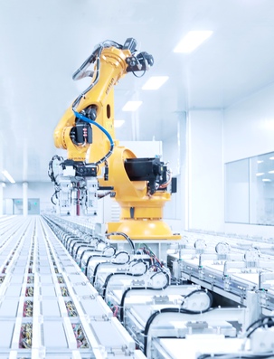 Battery production line