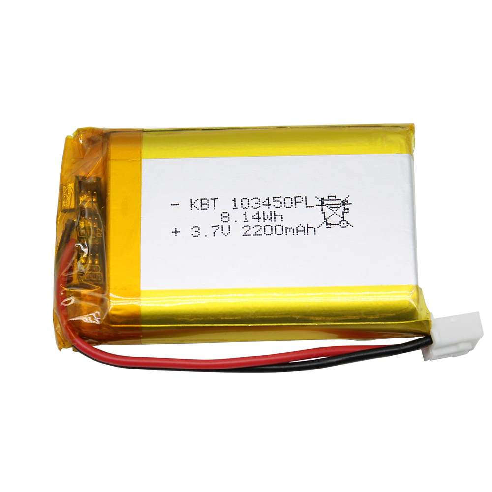 3.7V 2200mAh 103450PL Li-Polymer Battery Pack w...