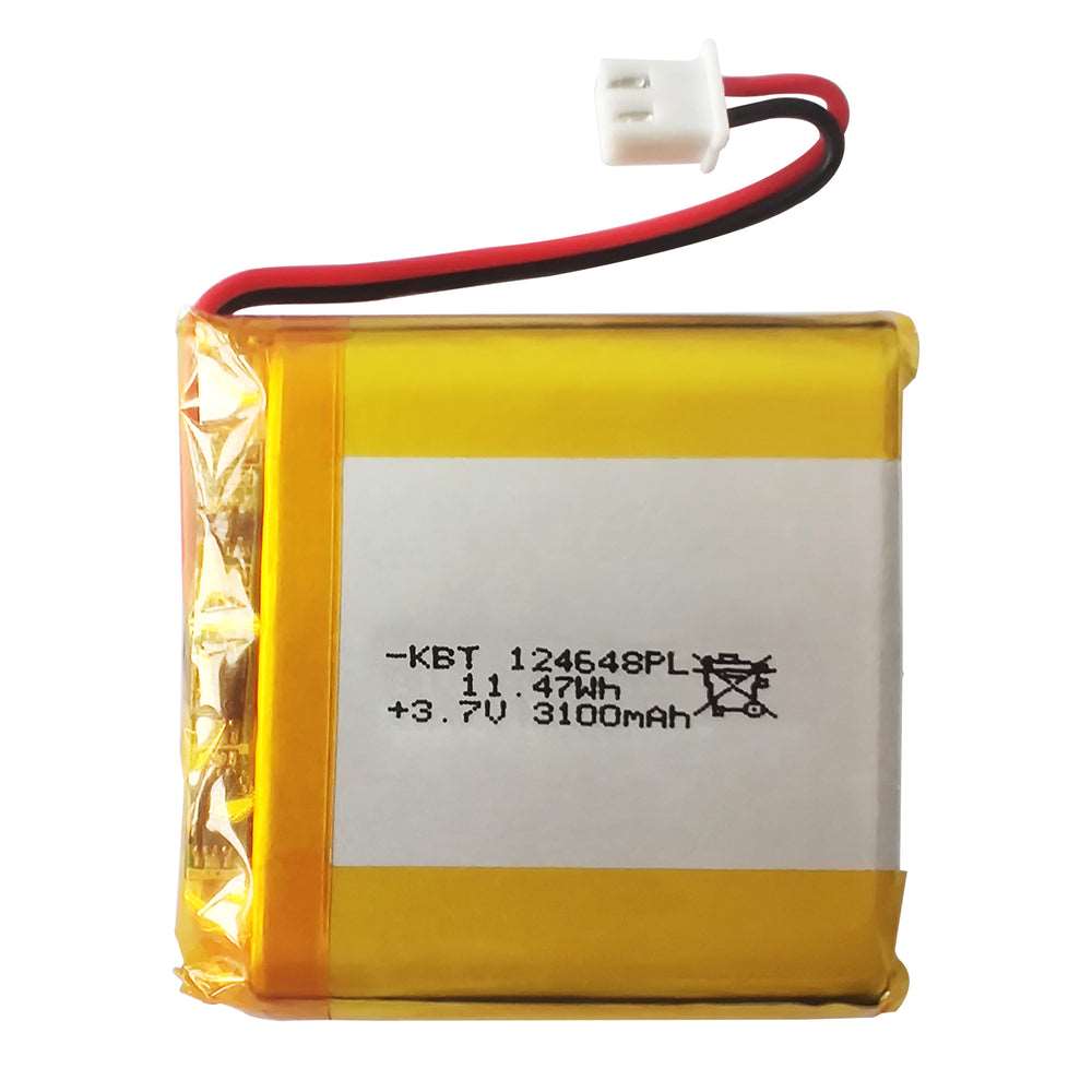 3.7V 3100mAh Li-Polymer Battery Pack with 2C Di...