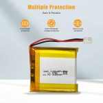 3.7V 3100mAh Li-Polymer Battery Pack with 2C Discharge