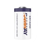3.6V 1200mAh ER14250 Li-SOCl2 1/2 AA Long-life Battery for Sensors and Security Systems
