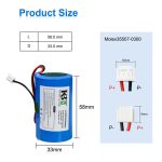 3.6V 14500mAh ER34615M Li-SOCl2 D Size Battery for DSC Outdoor Sirens